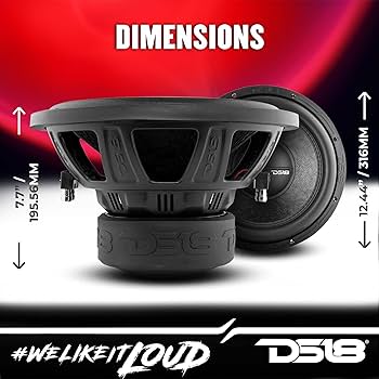 スピーカー・ウーファー STEEZ Amazon.co.jp: DS18 ZR12.4D Elite-Z 12インチ カーサブ